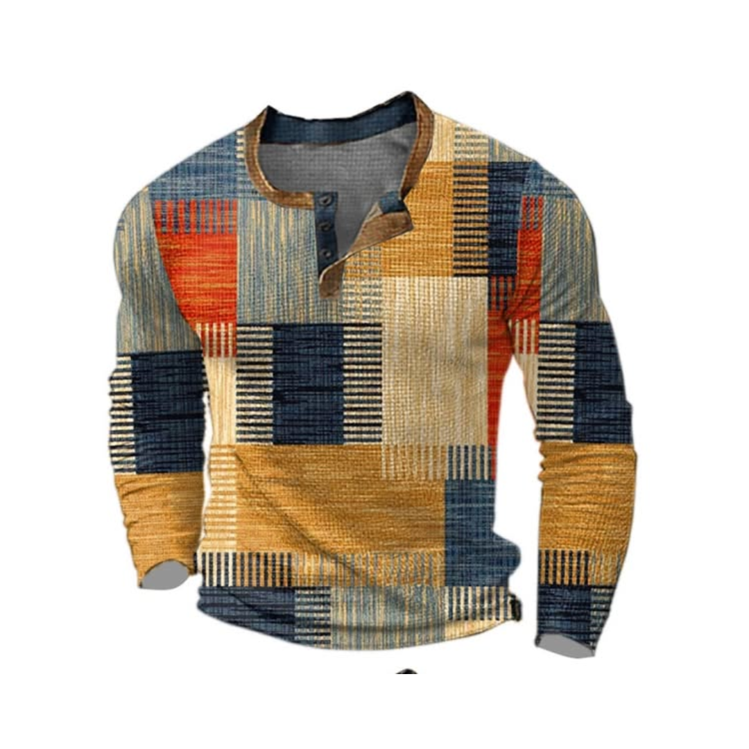 Henri - Klassisk Patchwork Topp