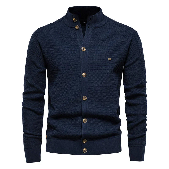 Florent™ | Finstickad Cardigan