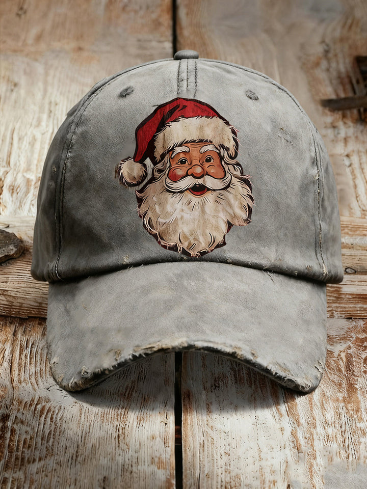 Jultomten tryckt casual unisex hatt
